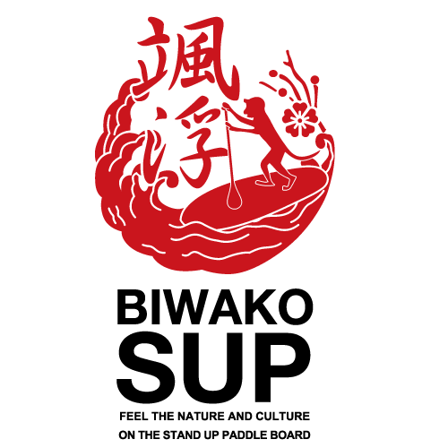 BIWAKO SUP LOGO（琵琶湖SUPのロゴ）